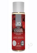 Jo H2o Water Based Flavored Lubricant Strawberry Kisses 2oz